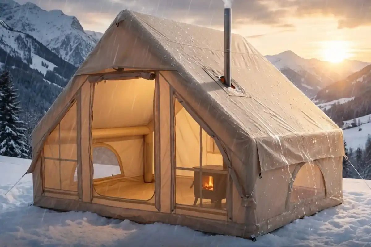 The Ultimate Guide to Winter Glamping: Why an Inflatable Tent with a Stove Jack is a Game Changer - Family-Sized Inflatable Cabin Tents 2026